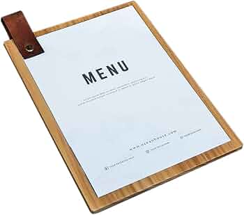 IRD Menu Cards