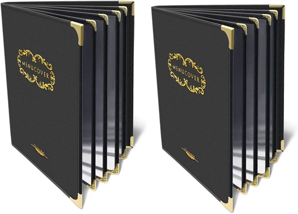 Leather Menu Folders