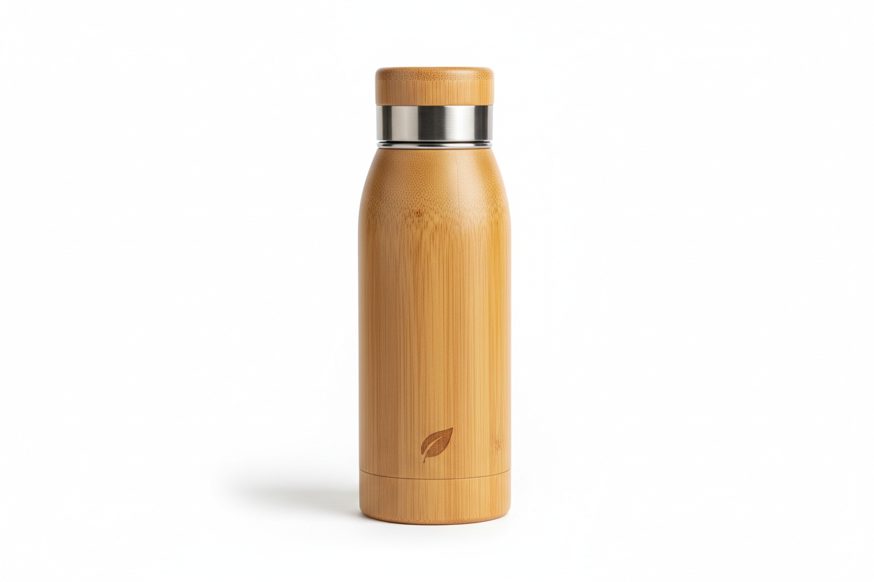 Bamboo bottle