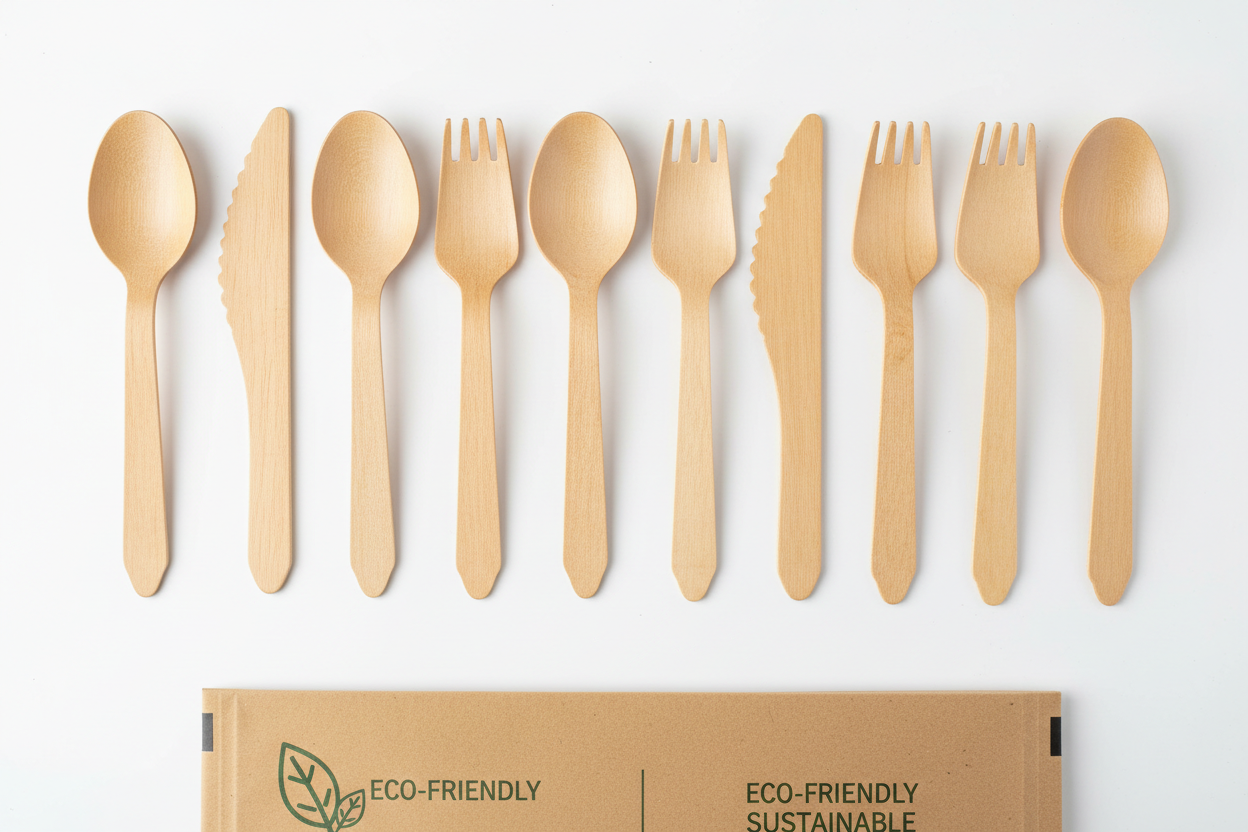 Wooden Cutlery Set